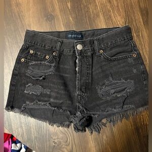 Women’s Black Jean Shorts
